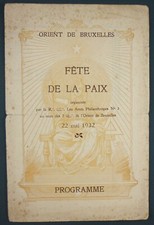 Programme the feast d'occasion  Expédié en Belgium