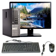 Computador Desktop Dell Optiplex Core 2 Duo 4GB Ram 250GB Hd 19 Pol Lcd Windows 10 comprar usado  Enviando para Brazil