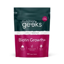 Biotina 10.000mcg + Zinco e Selênio | 180 Comprimidos - Crescimento do Cabelo, Pele e Unhas comprar usado  Enviando para Brazil