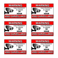 Video surveillance warning d'occasion  Expédié en Belgium