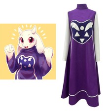 Cosplay Undertale Sheep Mom Toriel Vestido Longo Fantasia Halloween Carnaval Ternos comprar usado  Enviando para Brazil