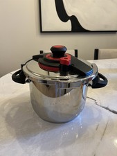 Panela de pressão Pyramis Tefal aço inoxidável indução a gás elétrica panela perfeita comprar usado  Enviando para Brazil