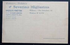 1936 cartolina pubblicitaria usato  Italia