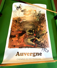 Affiche dali auvergne d'occasion  Quarré-les-Tombes