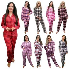 Algodón Suave Ladies Pijama Cepillado Más Rey 2-piece Set 18 -22 Mujer Franela comprar usado  Enviando para Brazil