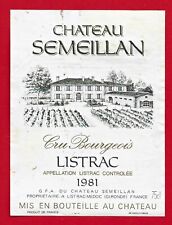 Label bordeaux listrac d'occasion  Expédié en Belgium