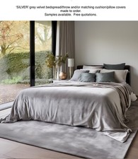 Velvet bedspread sample. for sale  BRADFORD