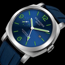 Usado, Relógio de pulso masculino mecânico automático mergulho calendário luminoso safira novo comprar usado  Enviando para Brazil