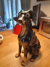 Ceramic dog large for sale  COWES