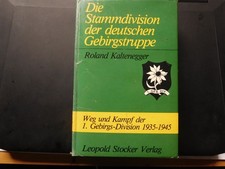 Stammdivision deutschen gebirg gebraucht kaufen  Öhringen