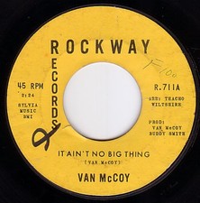 Van mccoy ain for sale  UK