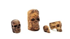 Konvolut schnitzerei totenkopf gebraucht kaufen  Lasbek, Pölitz, Steinhorst, Stubben