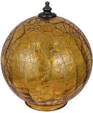Crackle glass amber for sale  Centralia