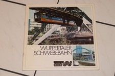 Schwebebahn broschüre gebraucht kaufen  Wuppertal
