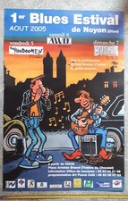 Affiche blues festival d'occasion  France