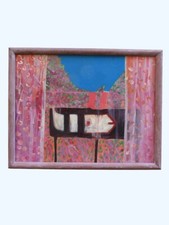 Vibrant original abstract for sale  HYTHE