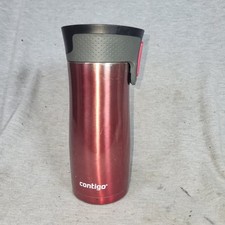 Caneca de viagem Contigo AUTOSEAL West Loop 16 oz aço inoxidável isolada vermelha comprar usado  Enviando para Brazil