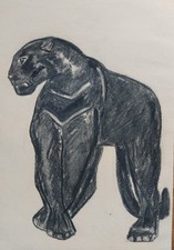 Joli dessin fusain d'occasion  Strasbourg-