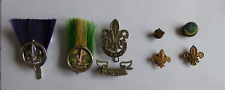 Metal scout badges for sale  AMLWCH