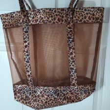Bolsa tote feminina de malha com zíper cobre metálico estampa animal praia piscina férias  comprar usado Bolsa tote feminina de malha com zíper cobre metálico estampa animal praia piscina férias  comprar usado  Enviando para Brazil