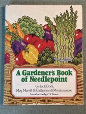 Gardeners book needlepoint for sale  Fort Kent