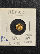 1865 mexico gold for sale  Saint Paul
