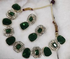 Green indian bollywood for sale  LEICESTER