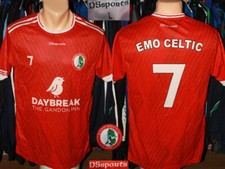 Emo Celtic Ireland Ds Sports #7 Koszula Jersey Top Kit Gaelicka Eire, używany na sprzedaż  PL