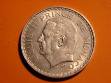 Principaute monaco. francs d'occasion  Cazouls-lès-Béziers