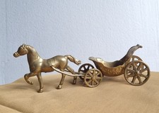Vintage brass horse for sale  SEVENOAKS