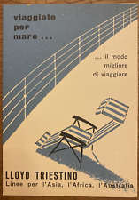 Lloyd triestino linee usato  Trieste