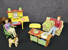 Cadeira seccional Fisher Price Loving Family casa de bonecas escritório em casa comprar usado  Enviando para Brazil