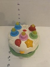 Bolo de aniversário musical com velas e luzes salto FUNCIONANDO comprar usado  Enviando para Brazil