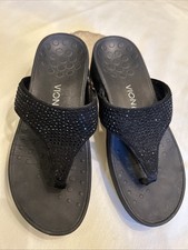 Chinelos femininos Bionic tamanho 9 preto brilhante excelente estado comprar usado  Enviando para Brazil