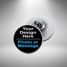 Personalised lapel pin for sale  BRADFORD