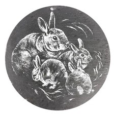 Round black slate for sale  Pawnee