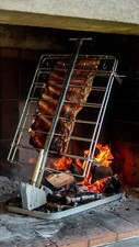 Prensa de estaca argentina Cross Grill – Rack de carne ajustável giratório 360° para Asado, usado comprar usado Prensa de estaca argentina Cross Grill – Rack de carne ajustável giratório 360° para Asado, usado comprar usado  Enviando para Brazil