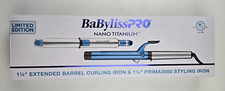 BabylissPRO Nano Titanium Prima alisador de cabelo iônico enrolar e alisar 1,25 comprar usado  Enviando para Brazil