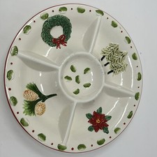 Christmas divided serving for sale  Fairfield