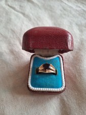 Garnet ring gold for sale  SEASCALE