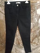 Pantaloni zara neri usato  Priolo Gargallo