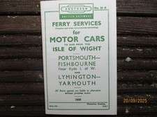 Ferry services isle for sale  READING