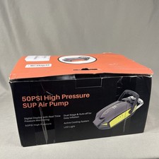 Bomba de ar elétrica SUP de alta pressão 50PSI estágio duplo auto inflar esvaziar NOVA comprar usado Bomba de ar elétrica SUP de alta pressão 50PSI estágio duplo auto inflar esvaziar NOVA comprar usado  Enviando para Brazil