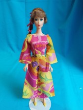 Vintage Barbie + rzadka oryginalna piżama pow! Strój 1806 Japonia 1968 Mattel na sprzedaż  Wysyłka do Poland