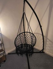 Black hanging swing for sale  BANGOR