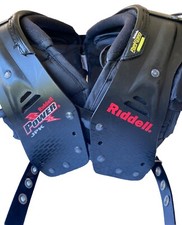 Almofadas de ombro de futebol americano Ridell Power JPK tamanho M 36"-38"/16"-17" comprar usado  Enviando para Brazil