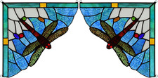 Pair stained glass for sale  Irving