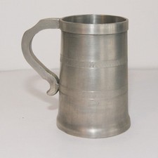 Vintage pewter tankard for sale  LINCOLN
