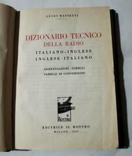 Dizionario tecnico della usato  Italia