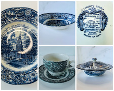 Staffordshire liberty blue for sale  Sagle